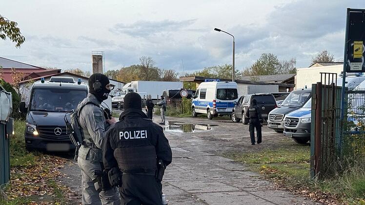 Razzia in Brandenburg