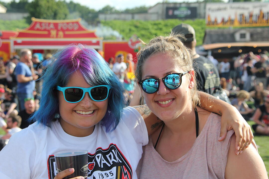 Stimmung! Bei Rock im Park kein Problem!