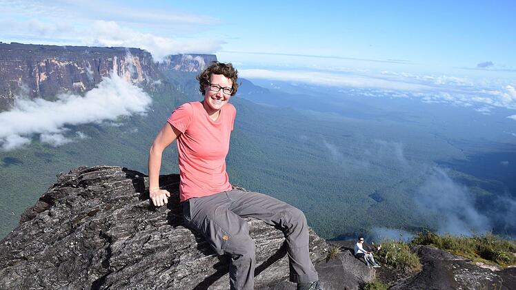 Aussicht am Monte Roraima im Dreiländereck zwischen Venezuela, Brasilien und Guyana.  Foto: Magdalena Koch