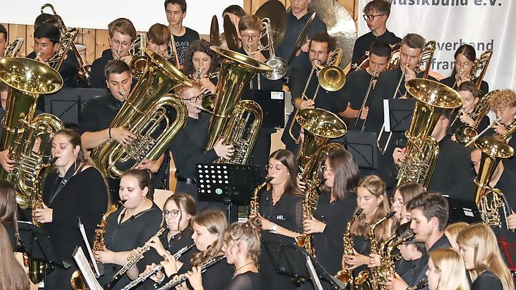 Das Orchester im vergangenen Jahr beim Konzert in Bad Staffelstein