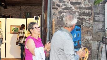 Duett "Konni" (rechts) mit Ernst Stross  Foto: Werner Vogel