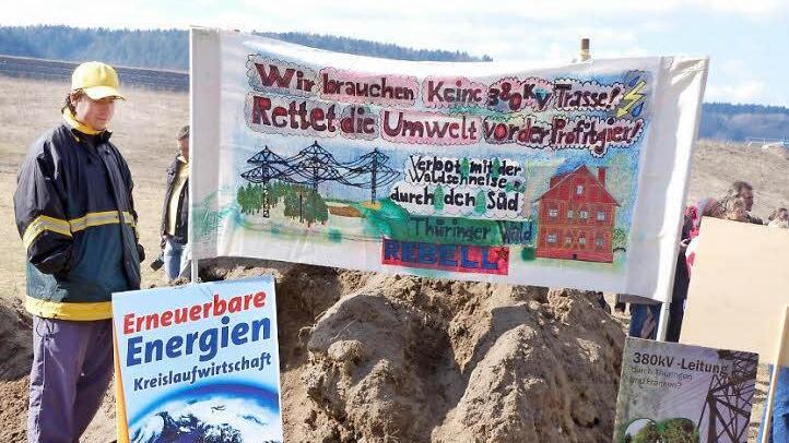 Gegner der Trasse kamen aus ganz verschiedenen Lagern.