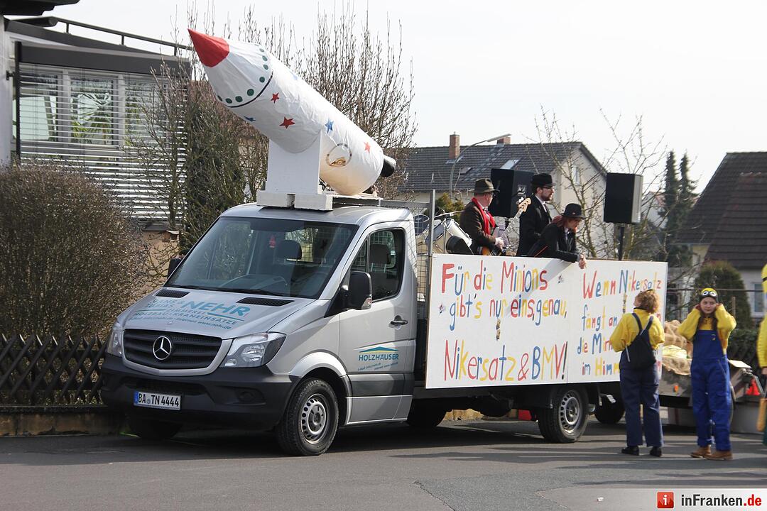Faschingszug Oberhaid 2016