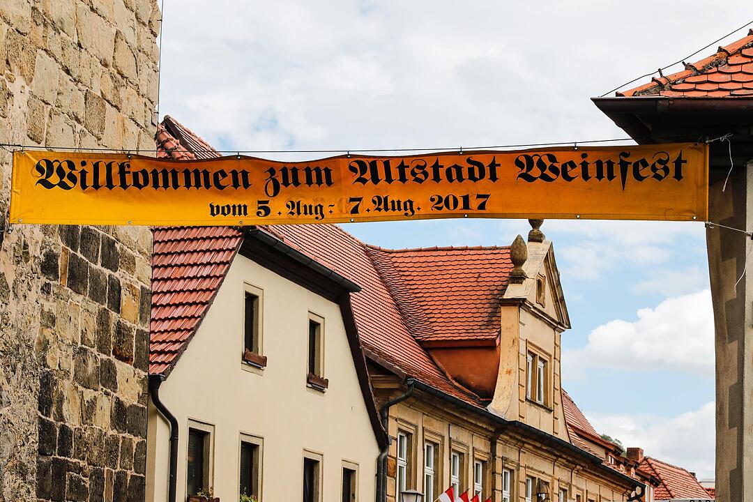 Weinfest-Eröffnung in Zeil am Main
