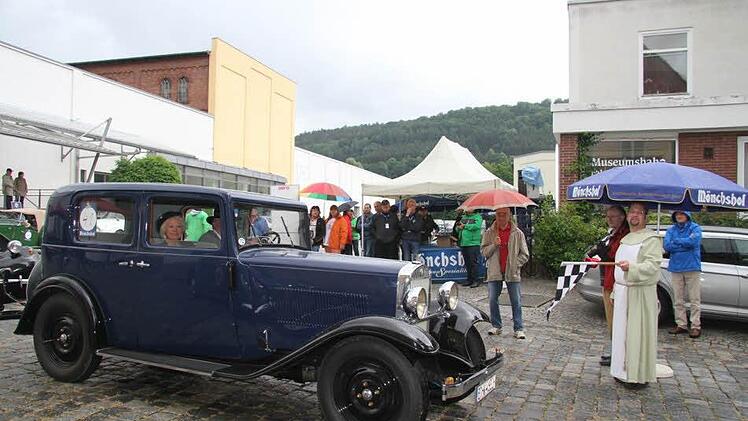 Impressionen vom Oldtimer-Treffen in Kulmbach.  Foto: Sonja Adam
