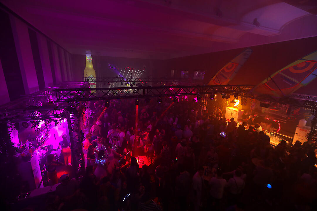 Beste Partystimmung in der Stadthalle