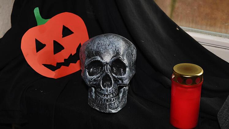 Impressionen aus dem Halloween-Haus in Dörfles-Esbach Foto: Ronald Rinklef