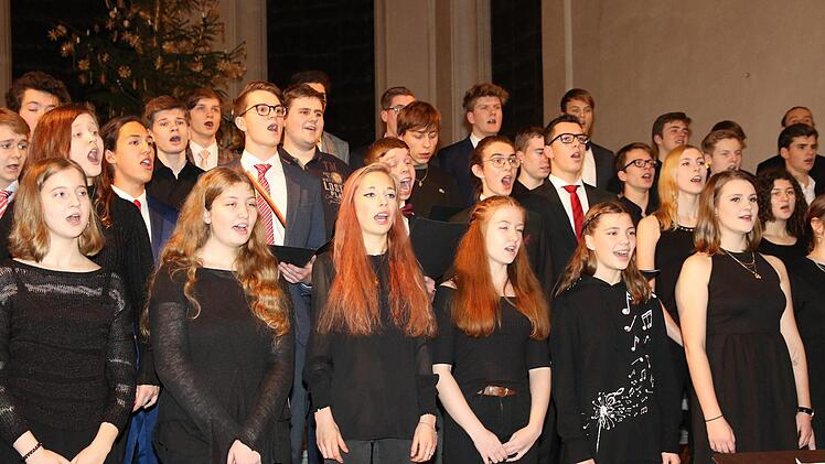 Der Oberstufenchor Foto: Desombre