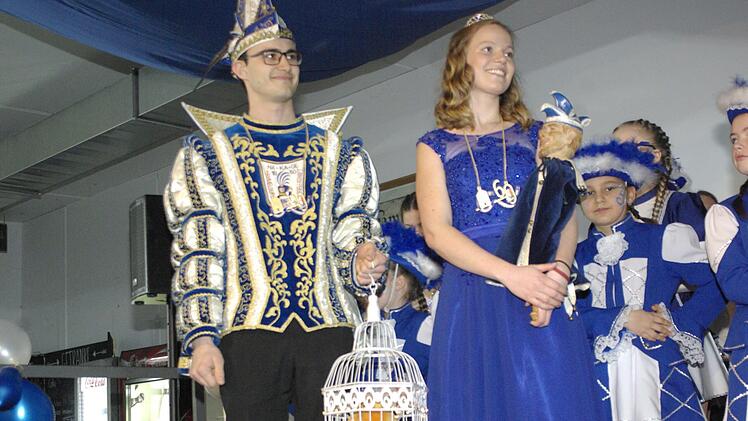 Das junge, neue Prinzenpaar Joshua I. und Sophie I. Winfried Ehling