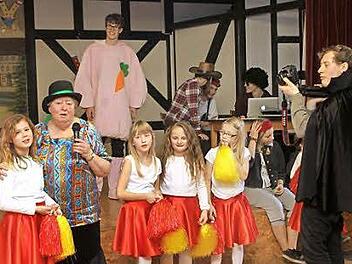 Das Video vom Kinderfasching in Kirchlauter soll das ehrenamtliche Engagement von Kindern und Jugendlichen herausstellen. Foto: Günther Geiling