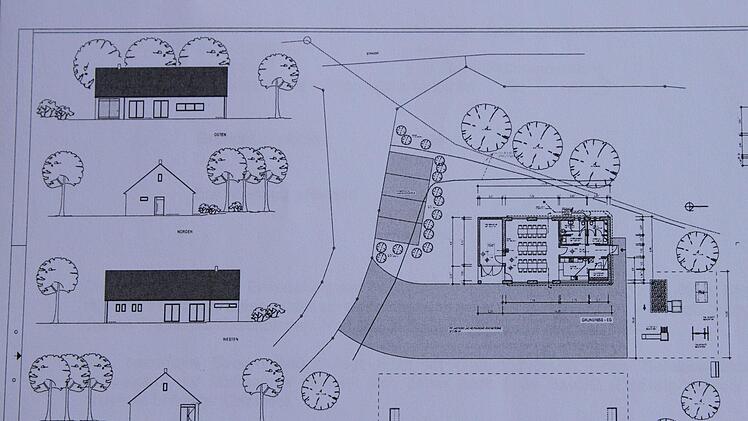 So sieht der Plan für ads Gemeinschaftshaus aus