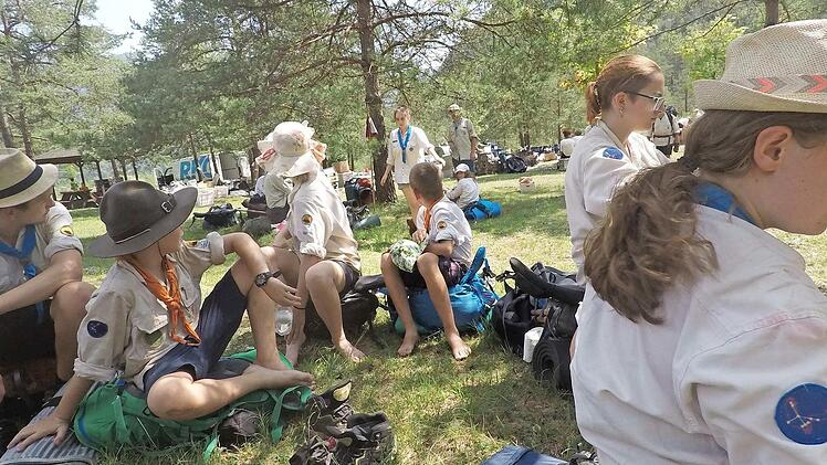 Aufregende Tage in Italien verlebten die Adelsdorfer Pfadfinderinnen. Foto: privat