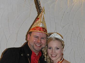 Bei einem Prinzenpaar-Casting werden am Donnerstag die Nachfolger von Prinz Matthias und Prinzessin Monique gesucht. Foto: Th. Dill