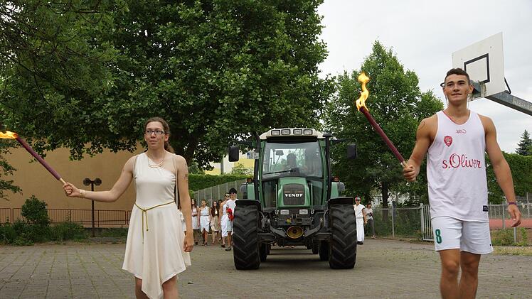 Abischerz am Frobenius-GymnasiumFoto: Arkadius Guzy