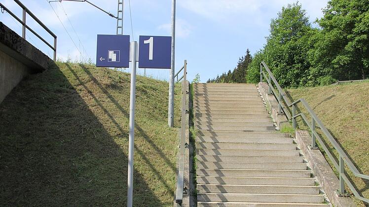 Impressionen vom Bahnhof Förtschendorf - aufgenommen im Sommer 2018. Foto: Andreas Schmitt