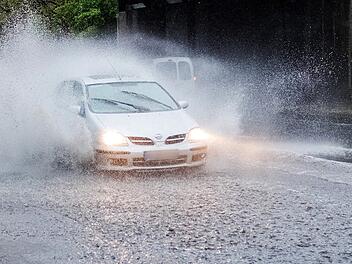 Wetter in Franken: Überschwemmungen und Temperatursturz zum Start in den Januar