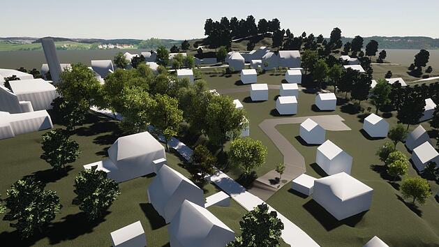 Der Stadtrat hat sich f&uuml;r eine L&ouml;sung mit Einfamilienh&auml;usern am Metzdorfer Hang ausgesprochen