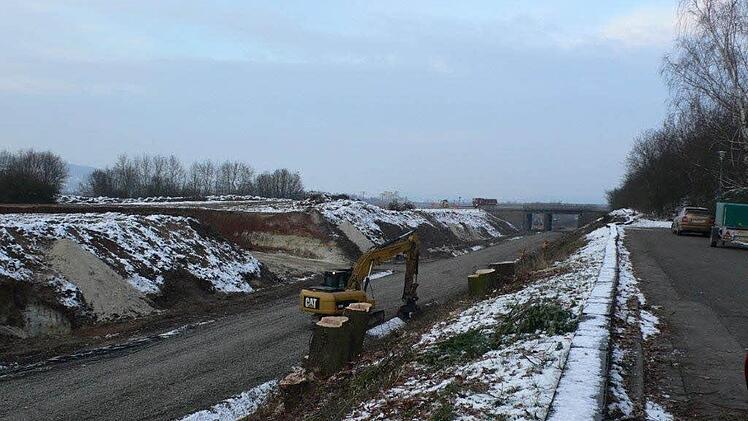 20.1.2016: Bäume und Gleise sind weg