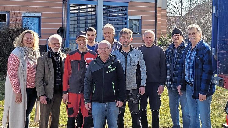 Das Team der ehrenamtlichen Helfer.