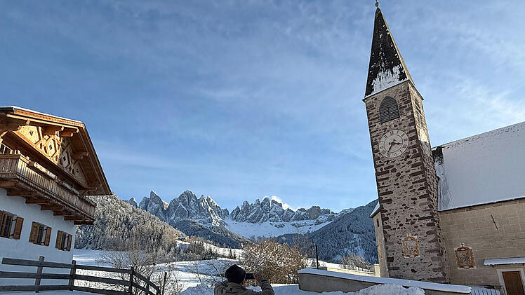 Insta-Touristen in St. Magdalena: Alpenidyll unter Druck -Kirche St. Magdalena