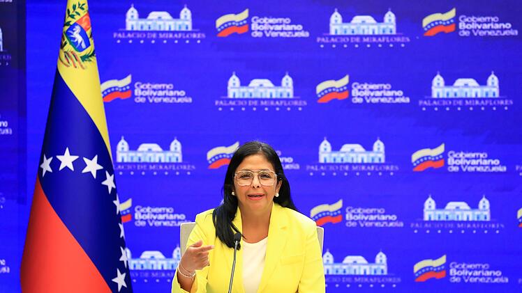 Gesch&auml;ftsf&uuml;hrende Pr&auml;sidentin Delcy Rodr&iacute;guez
