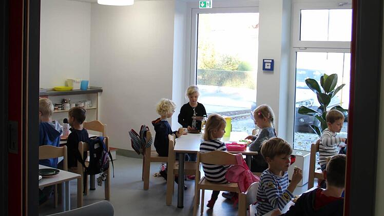 Das neue Kindercafé ist bei den Kleinen sehr beliebt. Foto: Katharina Müller-Sanke