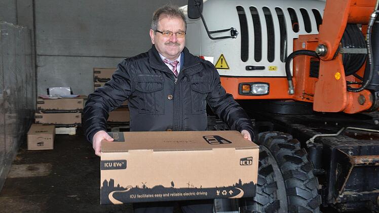 Und ab in den Steigerwald - Georg Hollet (Schönbrunn) Foto: Ronald Rinklef