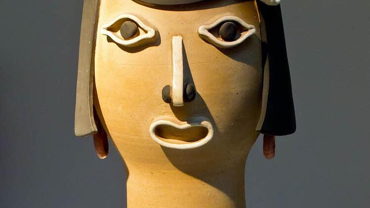 Walburga Külz: Kopf, um 1987Foto: Jochen Berger