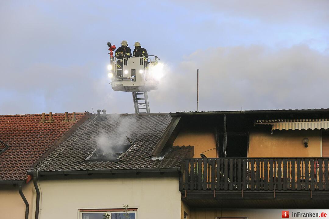 Brand in Hallstadt