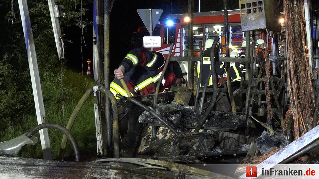 Dinkelsbühl: Motorrad kollidiert mit Linienbus