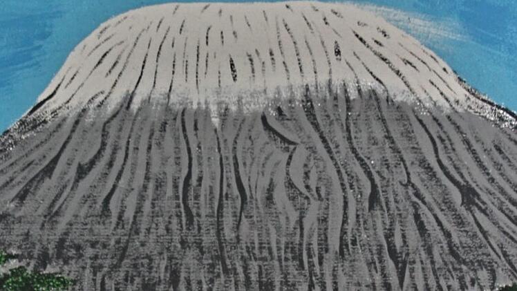 Krippe am Fuße eines Vulkans. Foto: Helmut Will