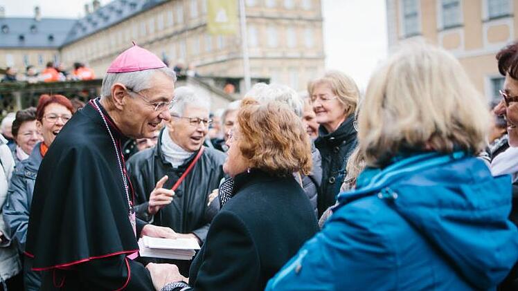 Die traditionelle Gratulation der "Kunigunden" durch Erzbischof Ludwig Schick wird auch in diesem Jahr nicht fehlen.  Foto: Hendrik Steffens