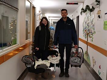 Drillinsgswunder am Klinikum Würzburg - Frühchen pünktlich zu Weihnachten entlassen