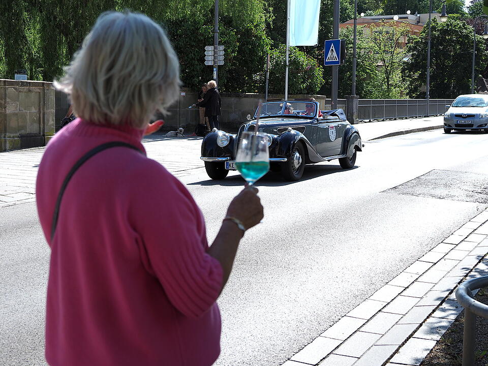 Motto: "Fahren wie Gott in Franken"