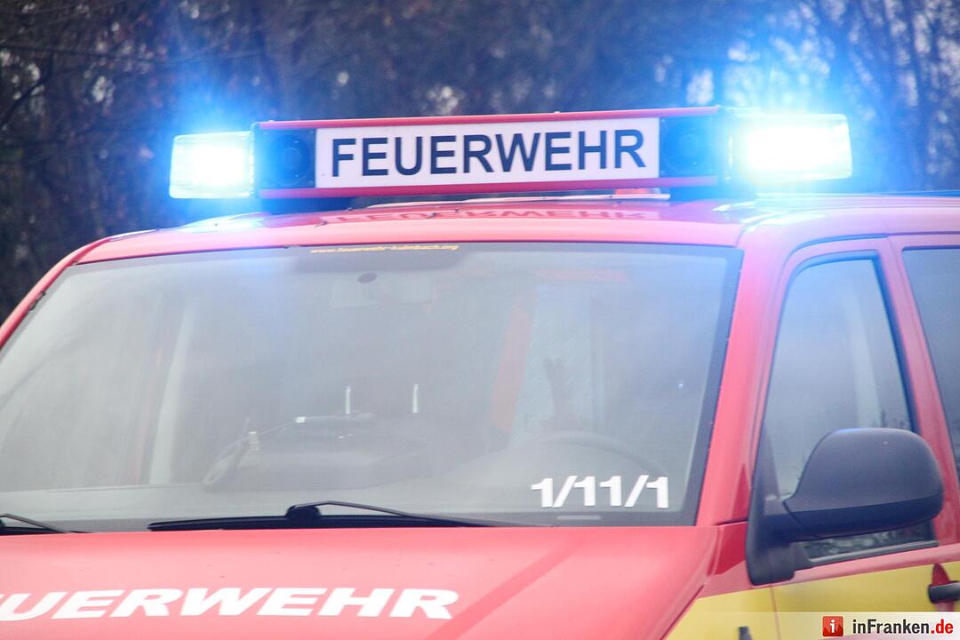 Zwei Schwerverletzte nach Frontalkollision in Kulmbach