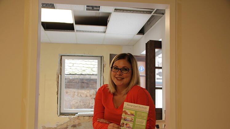 In der Höchstadter Hauptstraße wird im Moment noch fleißig gearbeitet. Luise Tröger eröffnet hier am 15. September ein Familienzentrum. Fotos: Franziska Rieger