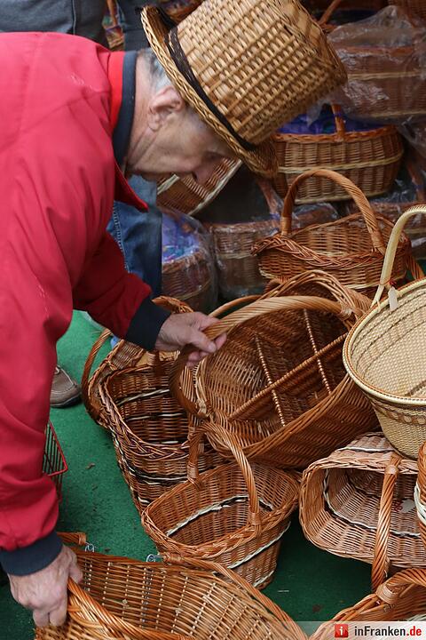 Korbmarkt Lichtenfels 2016 am Samstag