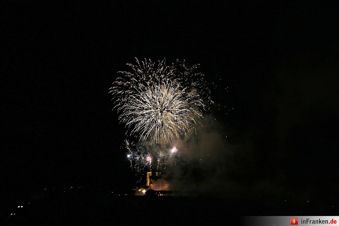 Sandkerwa-Feuerwerk in Bamberg