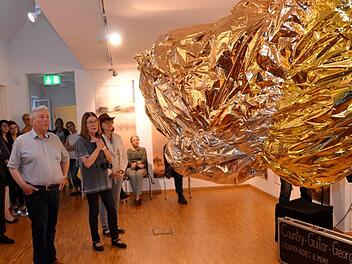 Bis 5. November ist die Ausstellung "Goldrausch" im Levi-Strauss-Museum zu sehen. Foto: Andrea Spörlein