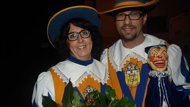 Das "neue" ist das "alte" Prinzenpaar: Jutta III. (Jutta Markert) und Andreas III. (Andreas Back). Foto: Stefan Geiger