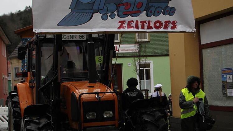 Faschingszug in Bad Brückenau 2016 Foto: Ulrike Müller