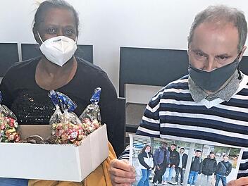 Die Geschenke aus Nürnberg sorgten für Freude in Gremsdorf. Foto: privat
