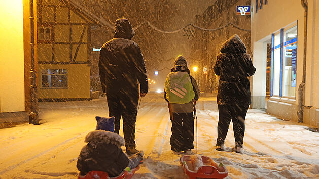 Winterwetter in Franken - mehr Schnee in Sicht