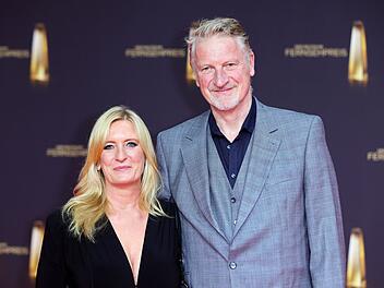 Claudia Kleinert und Michael Souvignier, hier beim deutschen Fernsehpreis 2024, sind kein Paar mehr.