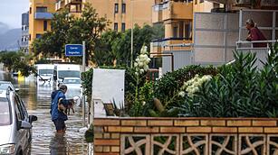 Unwetter in Spanien - Valencia