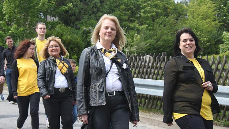 Belegschaft der Firma Heinz Foto: Veronika Schadeck