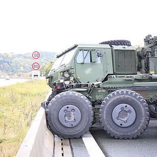 Unfall auf der A9 in Oberfranken