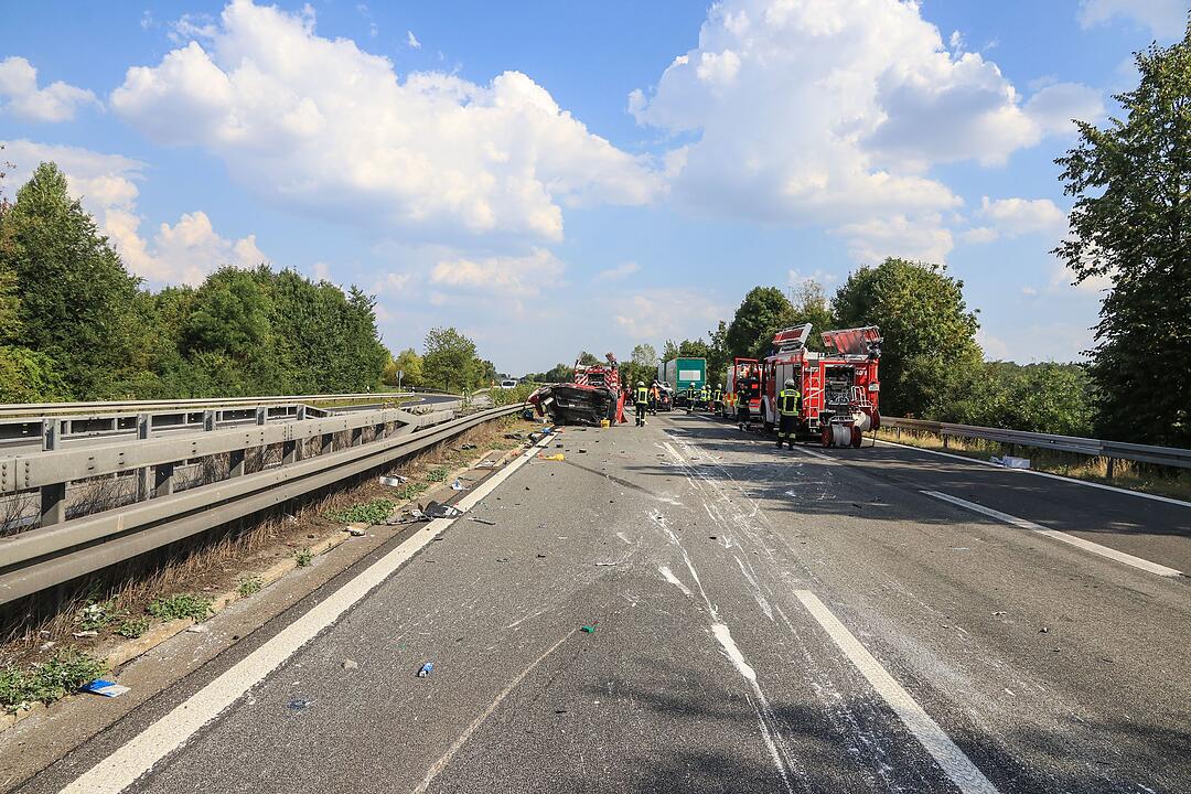 A70 bei Viereth: Kollision im Feierabendverkehr