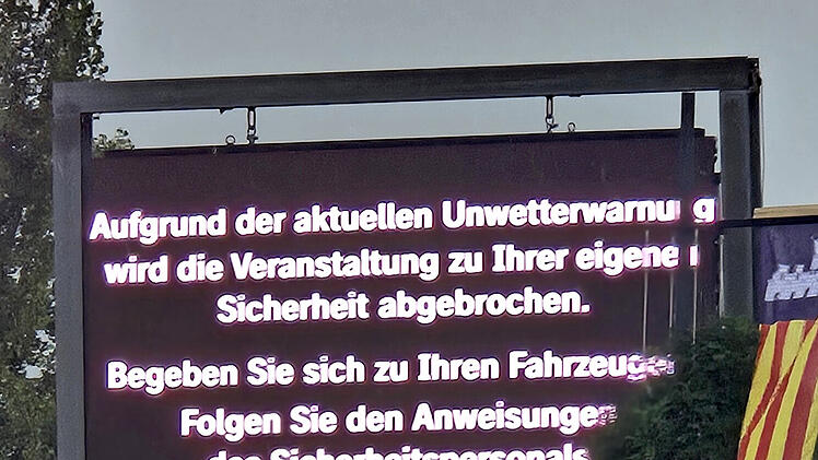 "ZDF-Fernsehgarten" muss nach 10 Minuten abbrechen - großes Bedauern
