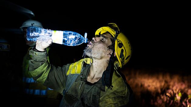 Waldbrände in Spanien